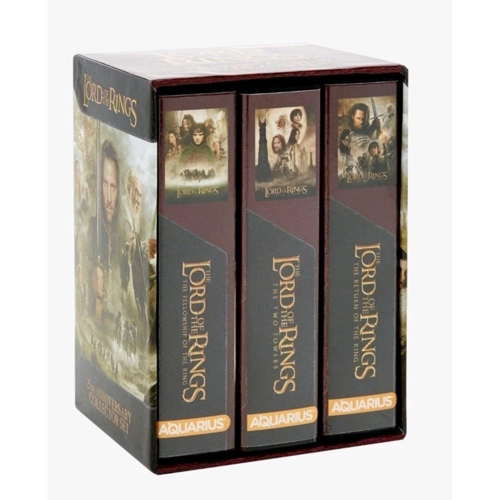 NEW The Lord Of‎ The Rings 25th Anniversary Collector Set Playing Cards